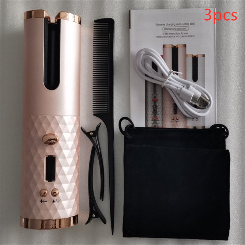 Multifunctional Automatic Wireless Hair Curler