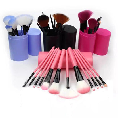 12-Pcs Makeup Brush Set