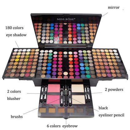 180-Color Eyeshadow & Blush Set