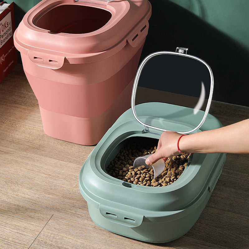 Large Capacity Pet Food Storage Bucket