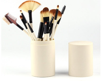 12-Pcs Makeup Brush Set