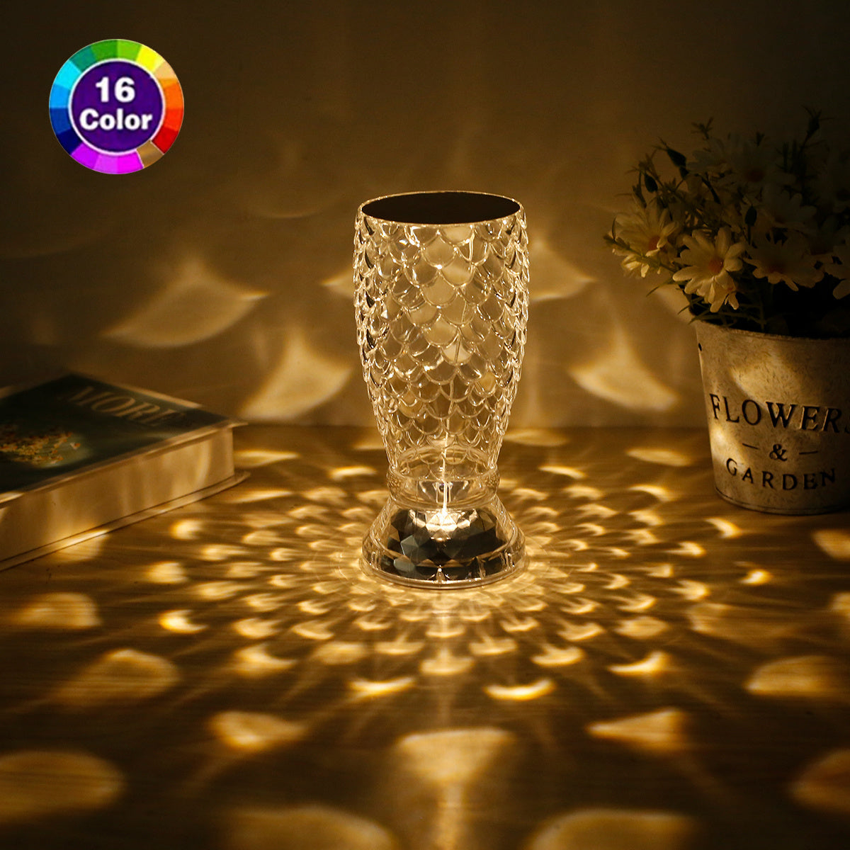 Fish Scale LED Lamp