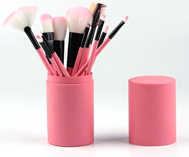 12-Pcs Makeup Brush Set