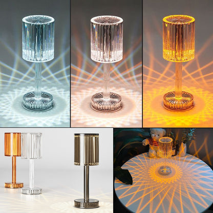 Crystal Diamond Table Lamp