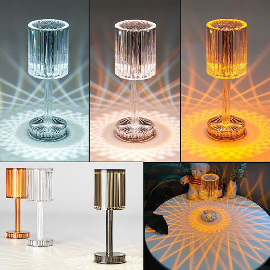 Crystal Diamond Table Lamp
