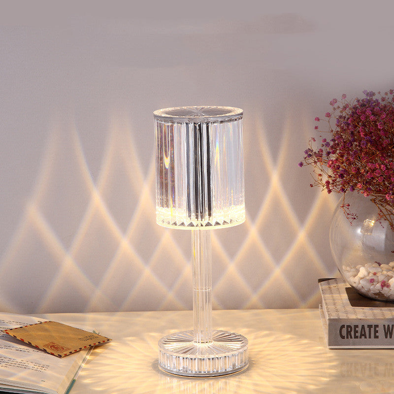 Crystal Diamond Table Lamp