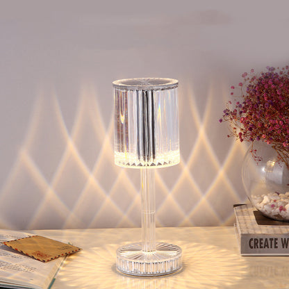 Crystal Diamond Table Lamp
