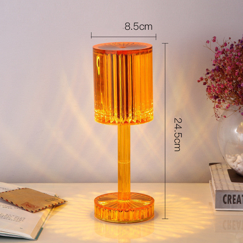 Crystal Diamond Table Lamp