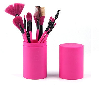 12-Pcs Makeup Brush Set
