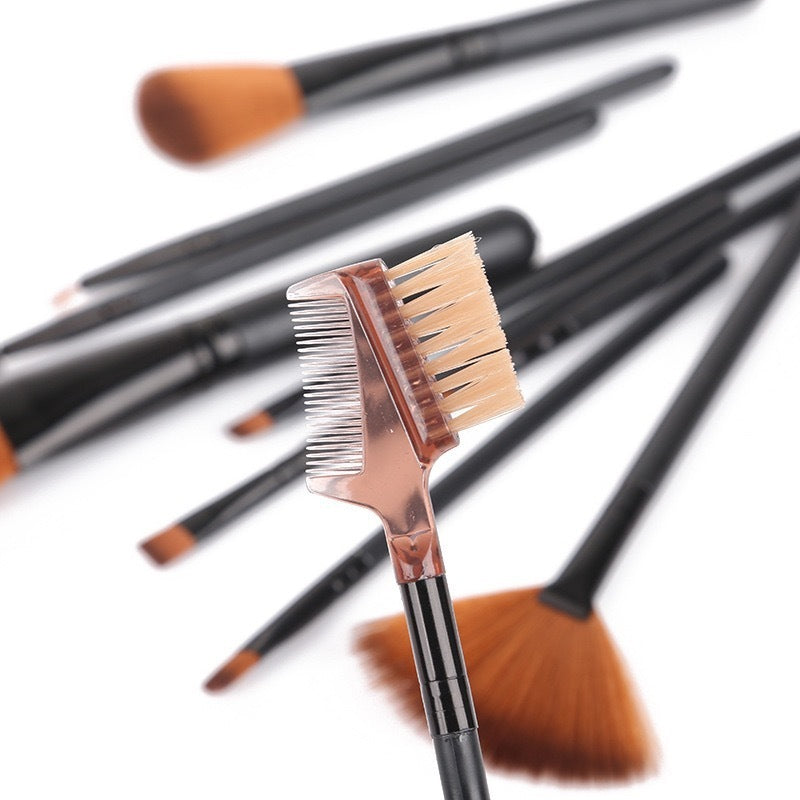12-Pcs Makeup Brush Set