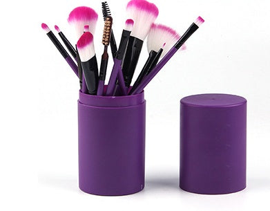 12-Pcs Makeup Brush Set