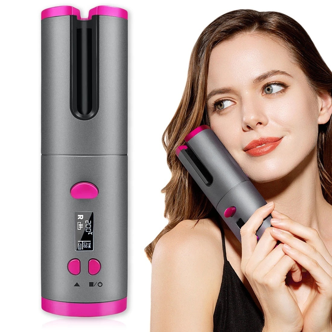 Multifunctional Automatic Wireless Hair Curler