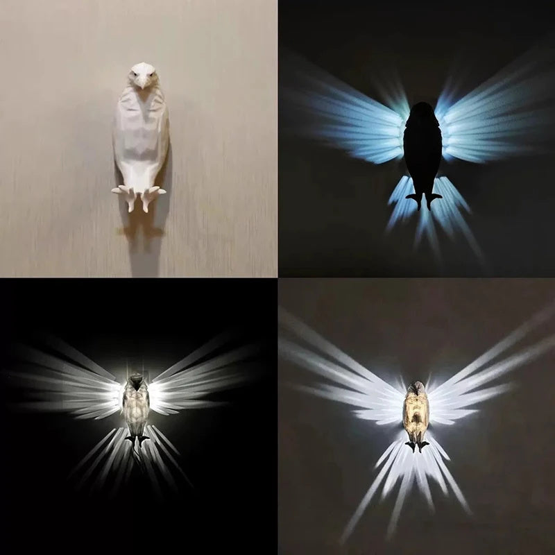 Modern Bird Wall Lamp