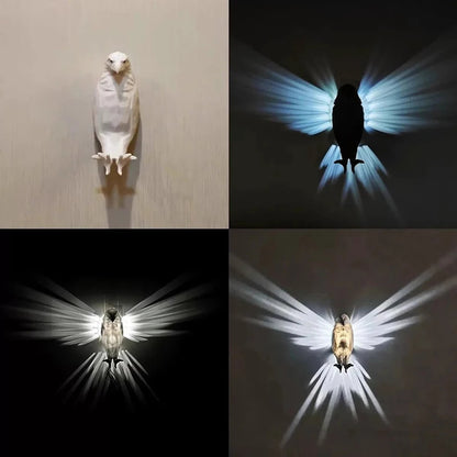 Modern Bird Wall Lamp