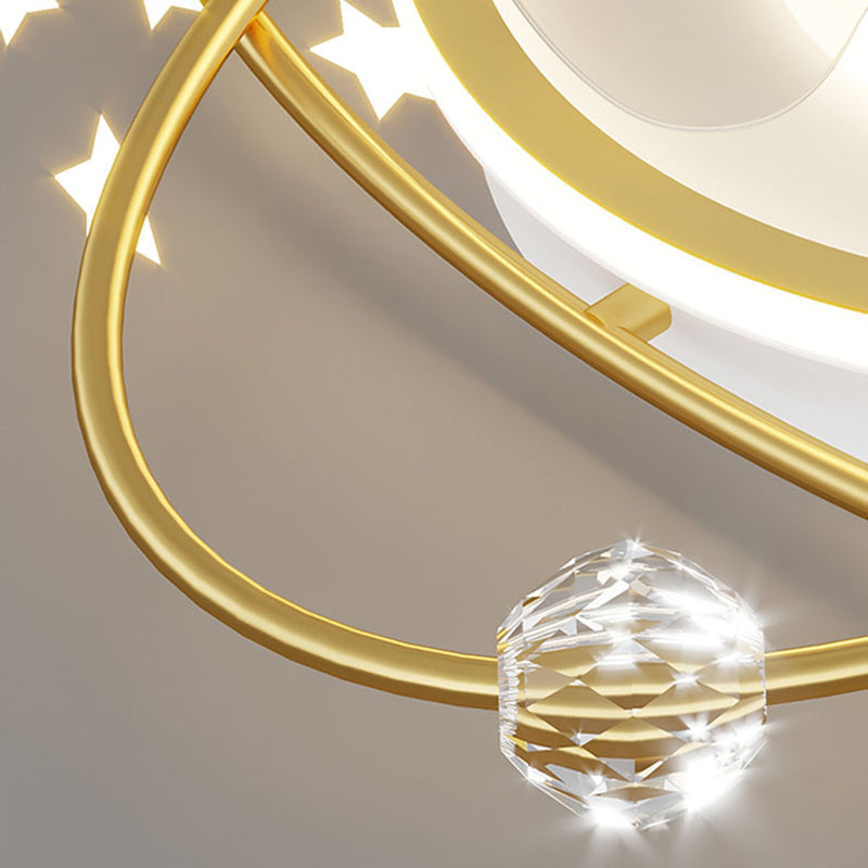 Nordic LED Ceiling Fan Light