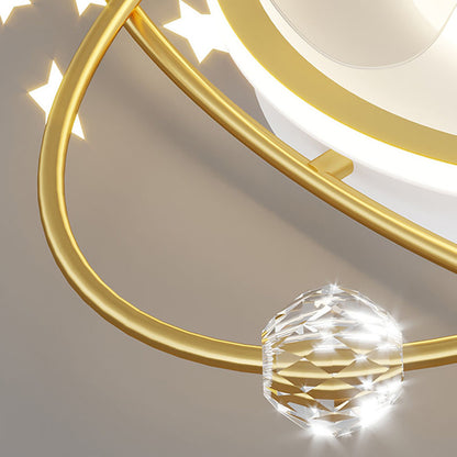 Nordic LED Ceiling Fan Light