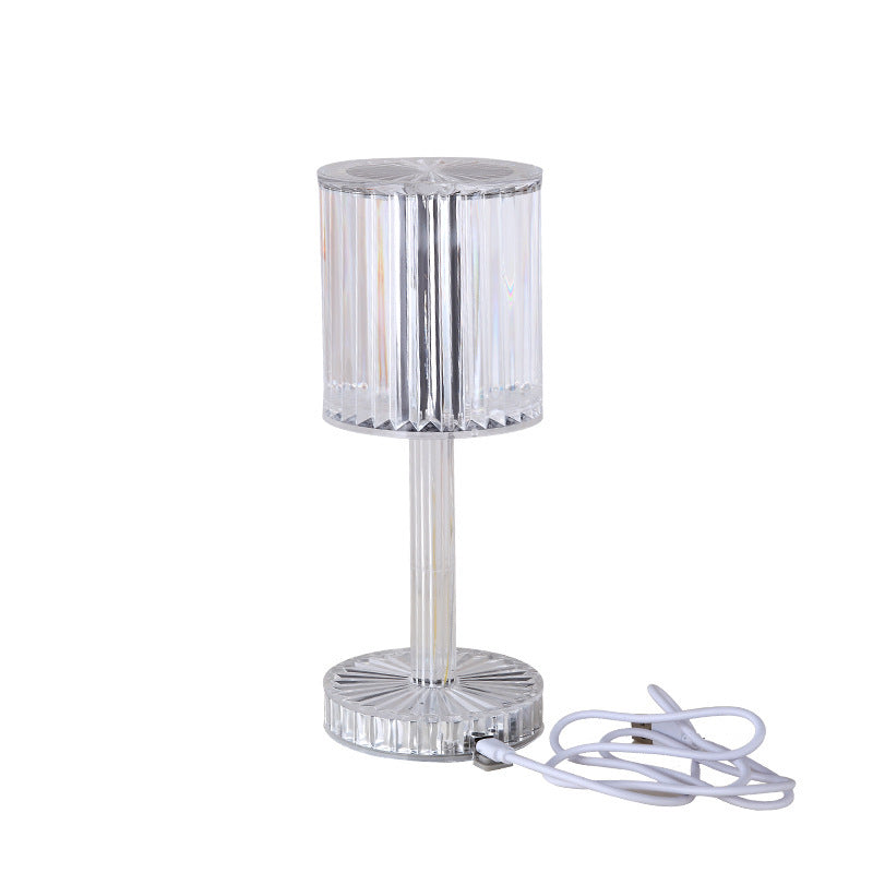 Crystal Diamond Table Lamp