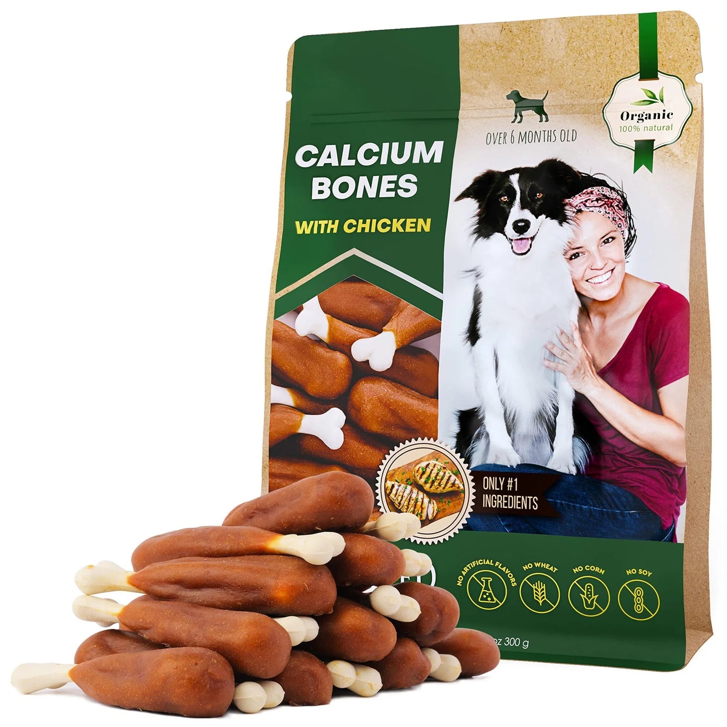 Dog Calcium Bones with Chicken