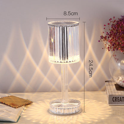 Crystal Diamond Table Lamp