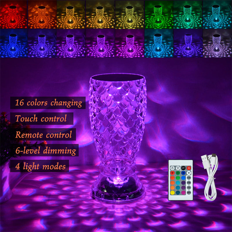 Fish Scale LED Lamp