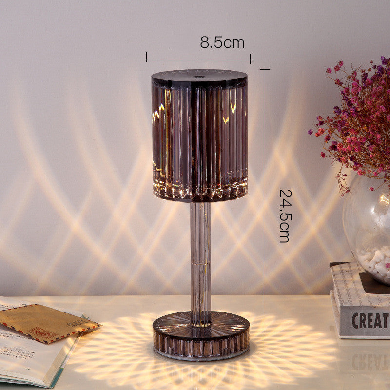 Crystal Diamond Table Lamp