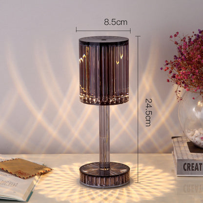 Crystal Diamond Table Lamp