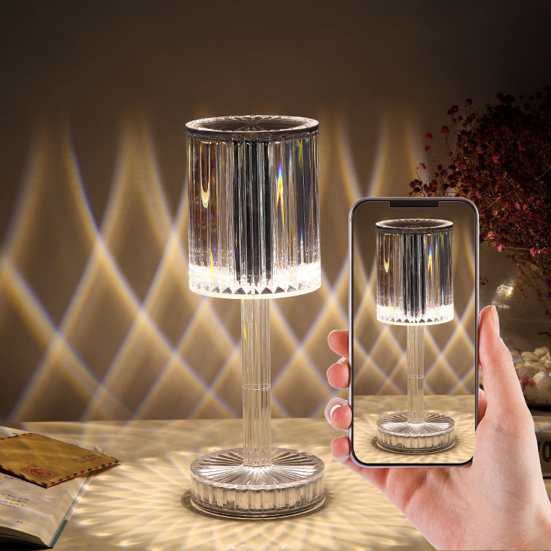 Crystal Diamond Table Lamp